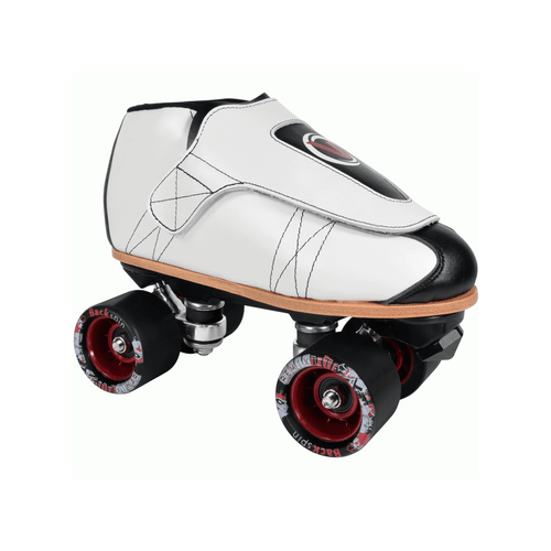 Front Facing VNLA Classic LE Pro Roller Skates with black wheels From Roller Skate Nation