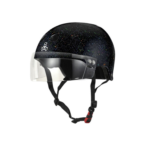 Triple 8 Dual Certified Sweatsaver Helmet with Visor