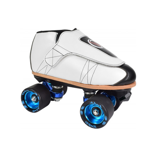 Front Facing VNLA Classic LE Pro Plus Roller Skates with black wheels From Roller Skate Nation