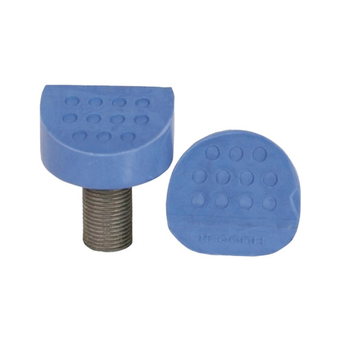 Front Facing Blue Pacer Mini Hugger Toe Stops from Roller Skate Nation