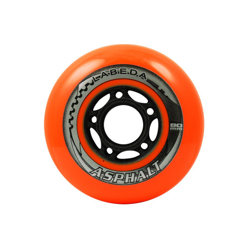 Orange Labeda Asphalt Hockey Wheels from Rollerskatenation