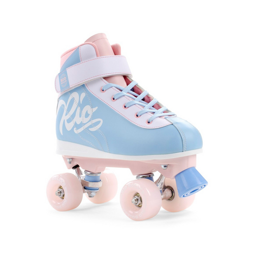 Rio Roller Cotton Candy Blue and Pink Milkshake Roller Skate from Roller Skate Nation 1