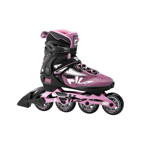 Black/Violet FILA Legacy Pro 80 Inline Skates from Roller Skate Nation